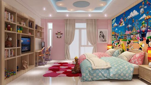 Phòng ngủ con gái nhỏ 