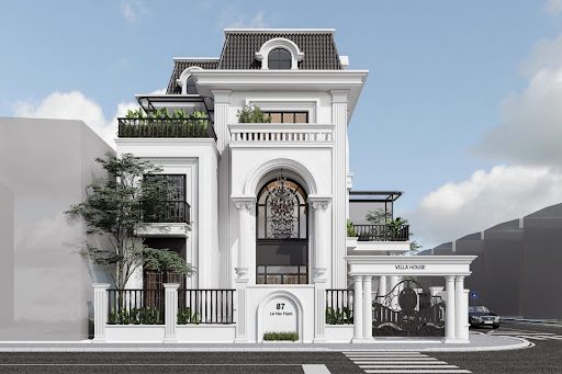 Neoclassical villas style