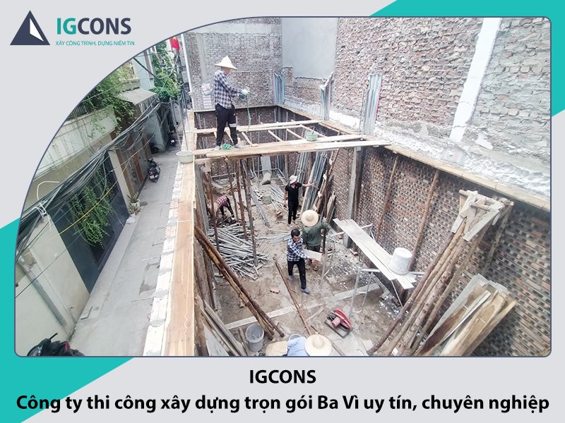 thi công xây dựng trọn gói Ba Vì