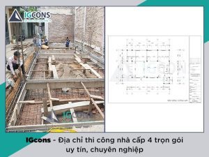 Thi công nhà cấp 4 trọn gói 2024