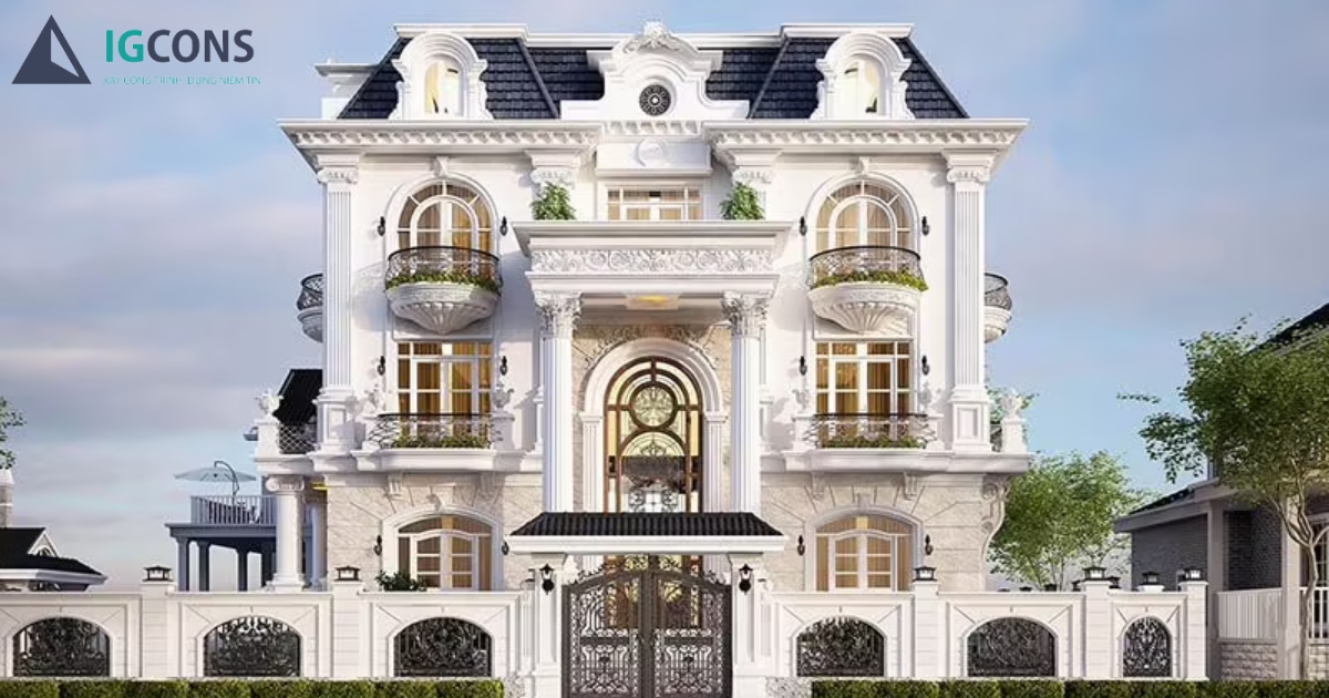 giá thi công phần thô biệt thự