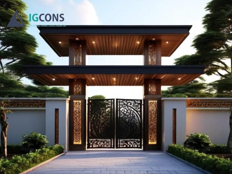 101+ mẫu cổng nhà ống hiện đại, cổng nhà phố đẹp nhất 2025