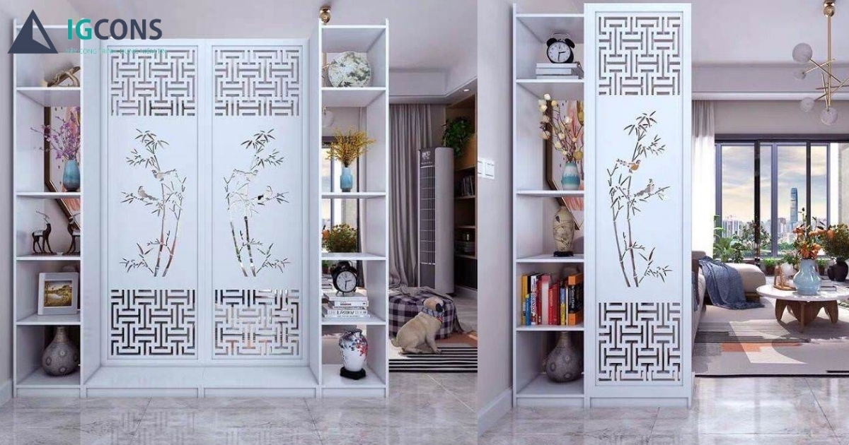 cách làm vách ngăn đơn giản