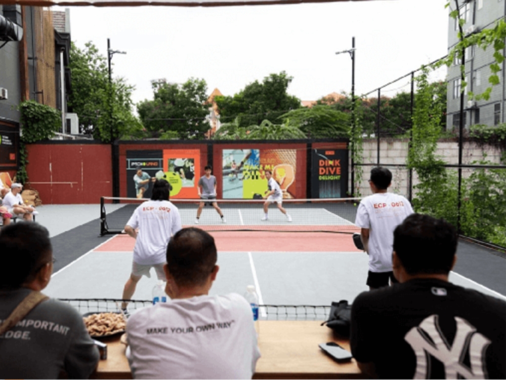 Trận đấu Pickleball cực căng thẳng tại Thảo Điền