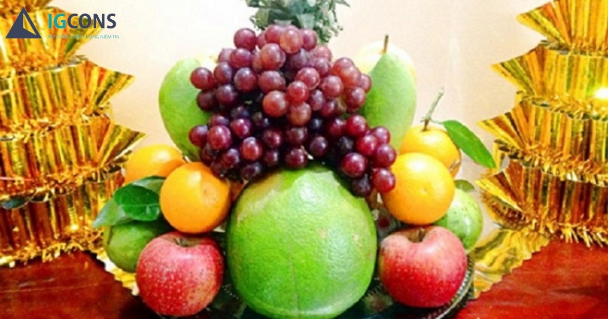 5 loại trái cây cúng xây nhà