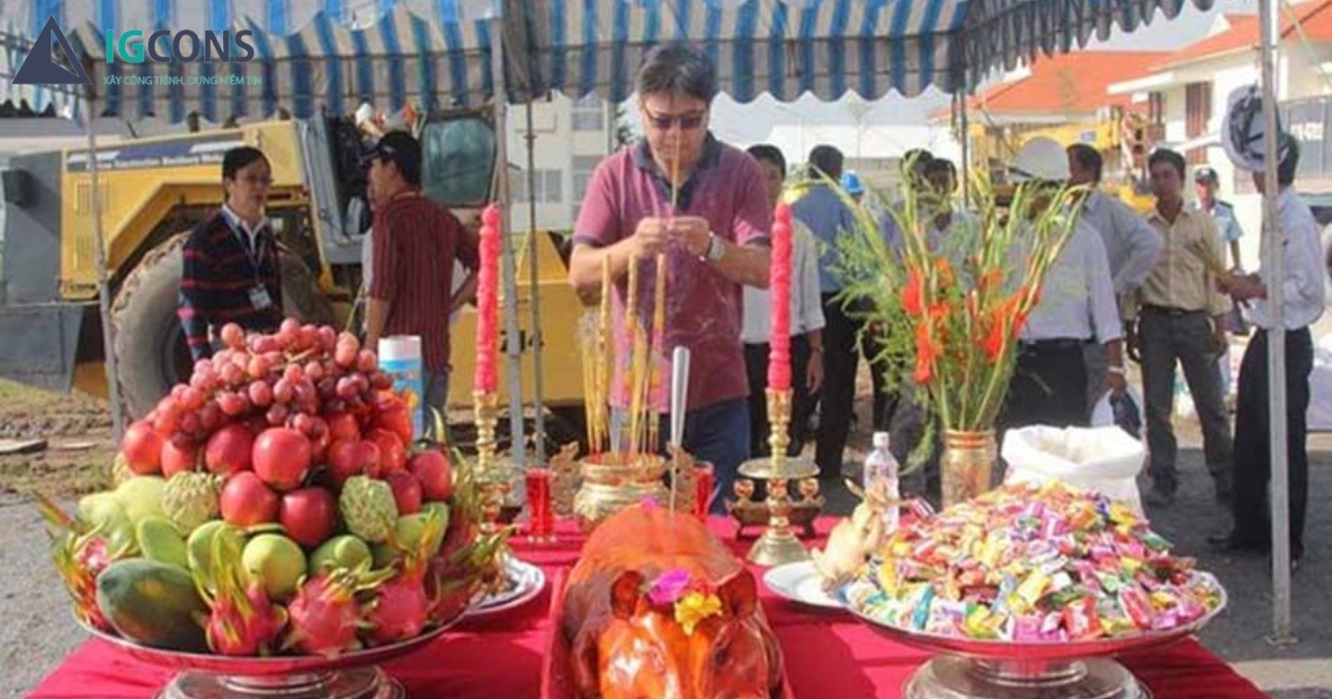 bài cúng khởi công