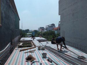 chuẩn bị xây nhà